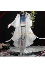 Path to Nowhere Du Ruo White Outfit Cosplay Costume